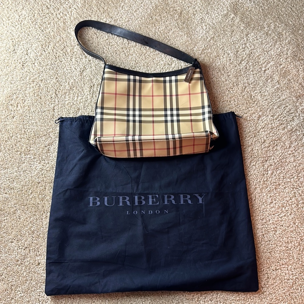 Authentic Burberry shoulder bag